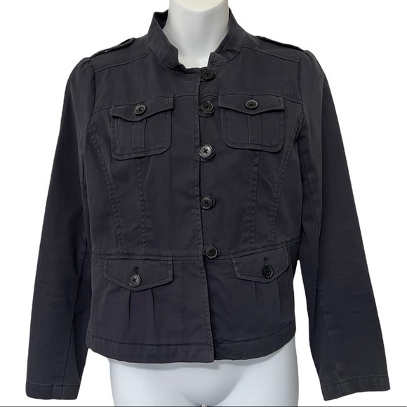 LOFT Jackets & Blazers - Loft Petites Blue-Gray Jacket Size SP